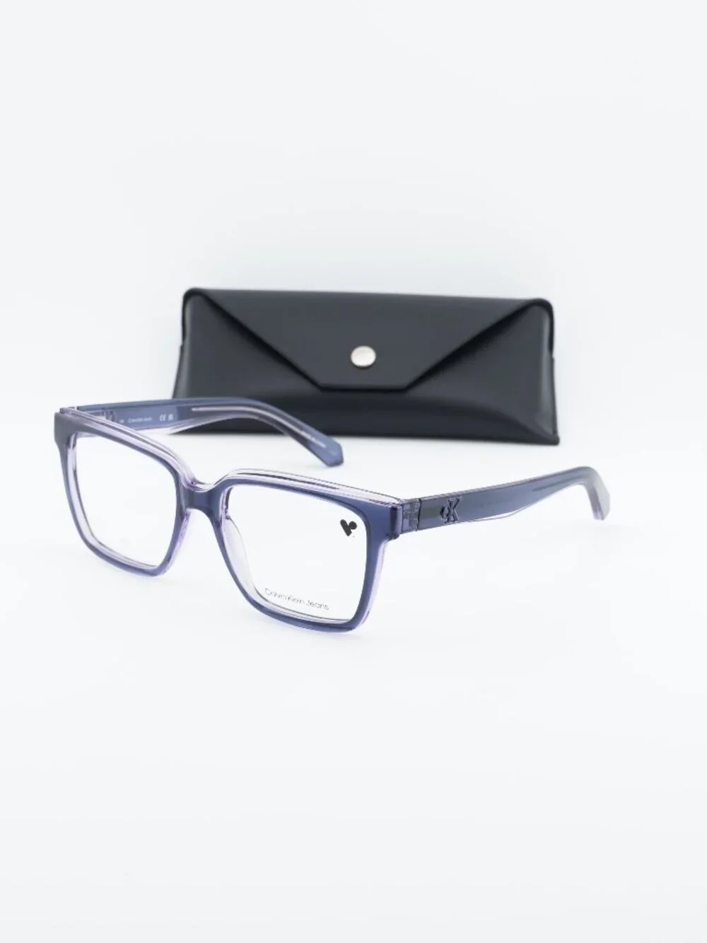 Calvin Klein Jeans CKJ24619 400 Square Eyeglasses 53mm - Blue